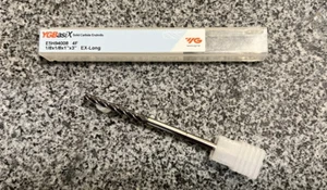 1/8" HARTMETALL Schaftfräser 4 Flöte 1" LOC x 3" OAL SCHAFTFRÄSER YG1 YG-1 - Bild 1 von 3