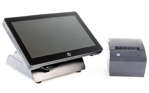 HP RP2 Model 2030 POS Touch Kassensystem mit Bondrucker HP  A799-C80W-HN00 - Bild 1 von 2