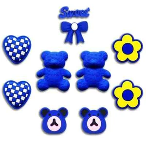 10PCS Kawaii 3D Bear Shoes Charms For Crocs - Picture 1 of 1