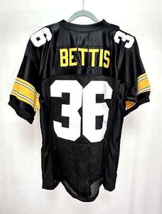 Maglia calcio Jerome Bettis Pittsburgh Steelers 1996 taglia 50 nera #36 vintage - Foto 1 di 7