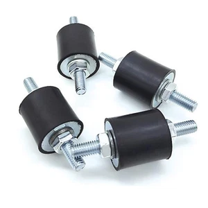 4x Klimaanlage Wärmepumpe Antivibrationsfüße Schwingungsdämpfer Dämpfer M8 - Bild 1 von 2