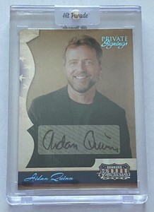 2007 Donruss Americana Private Signings Aidan Quinn 154/168 SP AUTOGRAPH AUTO