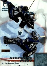 1999-00 Pacific Omega Ice Blue #107 Stephane Fiset/75 - NM-MT