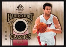2007-08 SP Game Used Hardcourt Classics #HCJK Jason Kapono 183/199 HEAT JERSEY