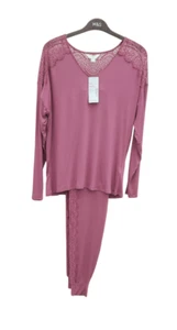 M&S BODY SUPER SOFT(Damask) LONG SLEEVE PYJAMA SET - Picture 1 of 5