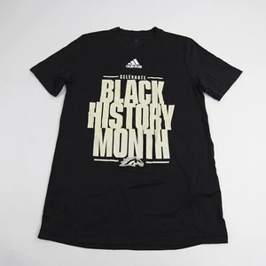 Western Michigan Broncos adidas Aeroready Short Sleeve Shirt Men's Black New - Picture 1 of 5