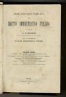Primo trattato completo di diritto amministrativo italiano. Volume terzo. Cammeo