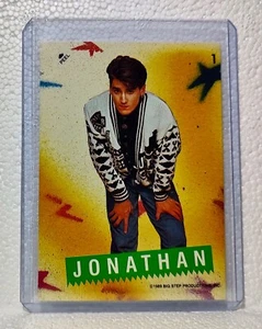 Jonathan 1989 New Kids on the Block #1 Sticker Trading Card - Picture 1 of 2