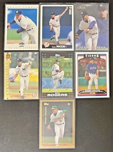 KENNY ROGERS ~ 7x Different MLB Baseball Card Lot [YANKEES/TIGERS/ATHLETICS] - Picture 1 of 1
