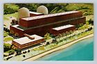 Bridgman Mi-Michigan Cook Nuclear Center, Architect's Rendering Vintage Postcard