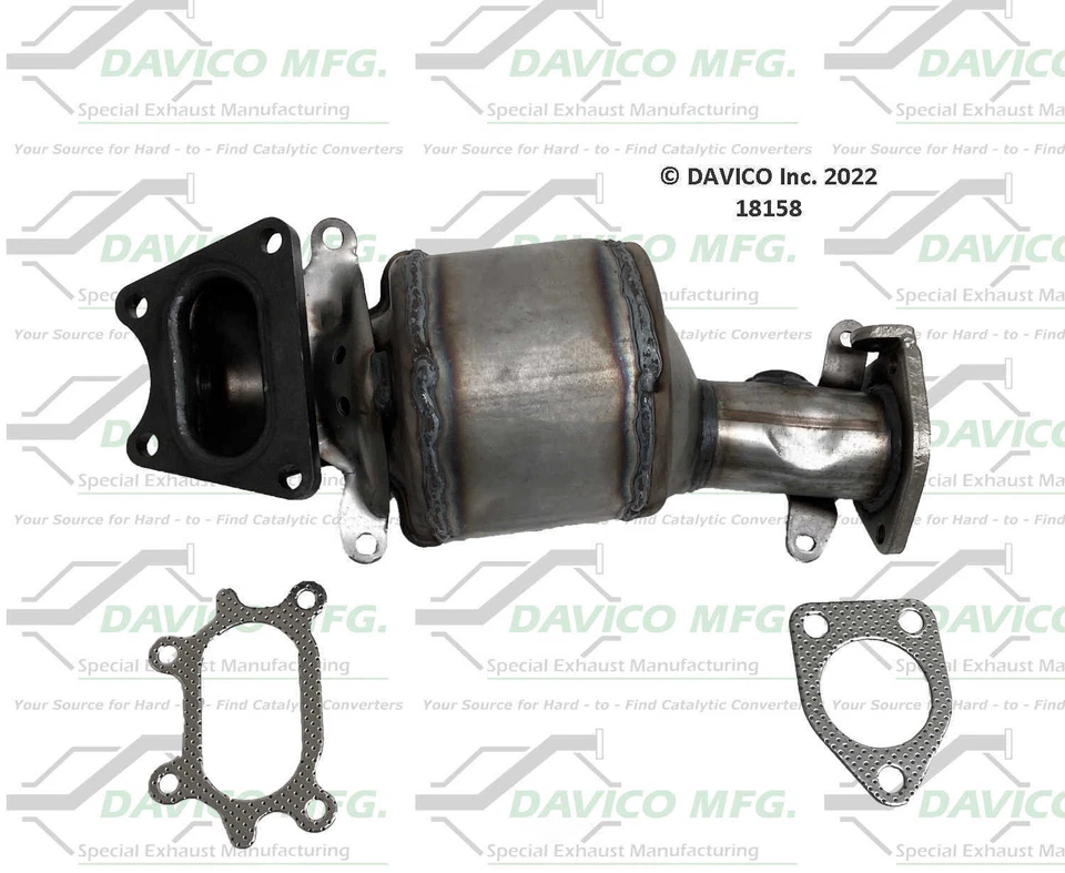 Catalytic Converter-Exact-Fit - Manifold Davico 18158 - Image 1 of 4