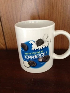 Oreo Cookie Mug - "How do YOU eat an OREO?" Coffee Mug Cup - Picture 1 of 3