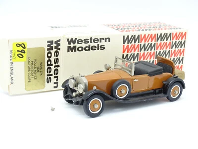 Western Models 1/43 - Rolls Royce Phantom I Doctors Coupé 1926 Brown - Image 1 of 2