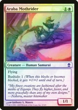Araba Mothrider FOIL Saviors of Kamigawa NM White Common MAGIC CARD ABUGames