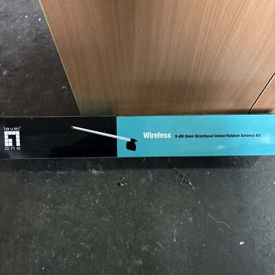 LevelOne WL-Antenna Kit OAN-2090 2.4GHz Indoor/outdoor 9dbi NEW - Image 1 of 4