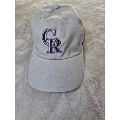 Colorado Rockies Hat Cap Gray 47 Brand MLB Baseball Strapback OSFA Adjustable - Image 1 of 4