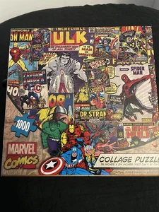 Rompecabezas de 1000 piezas Marvel Comics Vengadores ensamblar collage sin abrir - Imagen 1 de 11