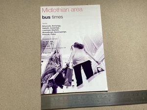 First Scotland East Scottish Bus Group Midlothian Area Fahrplan April 2009 - Bild 1 von 3