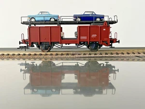 FLEISCHMANN 581105  H0 - RARE : TRANSPORT DE VOITURES BMW -  DB - NEW  (AS-5644) - Imagen 1 de 9