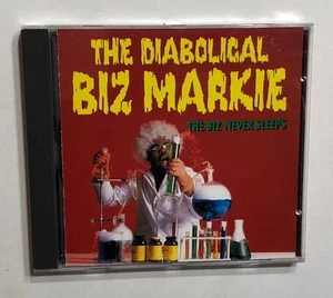 THE DIABOLICAL BIZ MARKIE THE BIZ NEVER SLEEPS CD RAP RARE CHILLIN RECORDS 1989 - Imagen 1 de 3