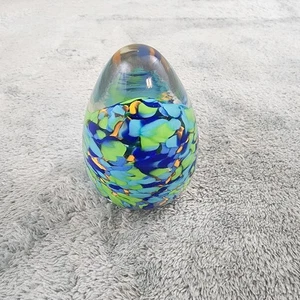 Riley Studio Art Glass Signed & Numbered Paper Weight - Picture 1 of 4