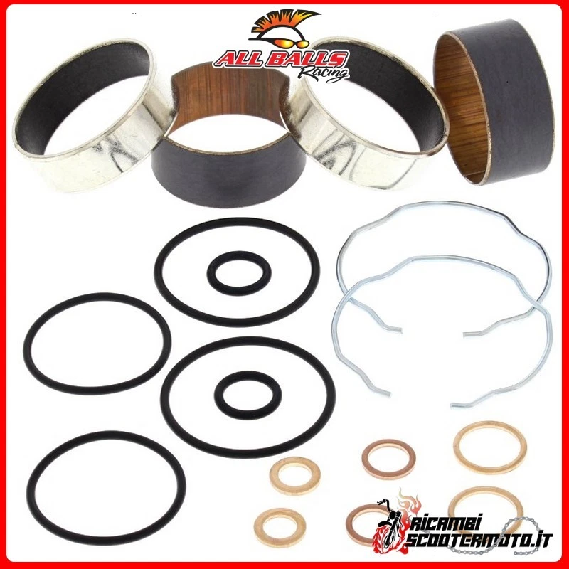 KIT BOCCOLE BRONZINE FORCELLA ALL BALLS HONDA ST1100A 2000 38-6089#124 - Изображение 1 из 1