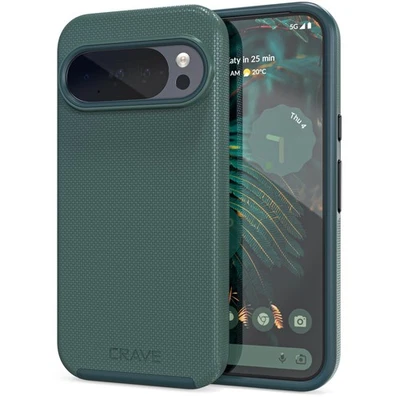Crave Dual Guard Case for Google Pixel 10 & 10 Pro - Shockproof Forest Green - Image 1 of 4