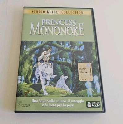 DVD STUDIO GHIBLI MIYAZAKI PRINCESS MONONOKE 1997 DVD  - Immagine 1 di 3