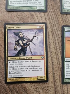 MTG - Magic the Gathering Card - Blood Cultist - Wizard - Shards of Alara - Picture 1 of 1