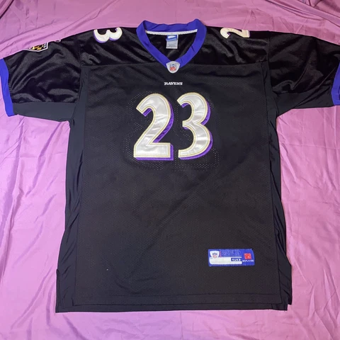 Reebok Willis McGahee Baltimore Ravens #23 NFL Jersey - Mens L (25” x 34”) Cover