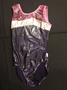 •Mädchen Turnanzug•Tanz•Lila/Rosa/Weiß•Größe AXS Mädchen 8? - Bild 1 von 4