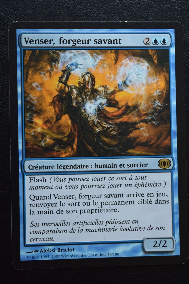 Magic The Gathering MTG VENSER, SHAPER SAVANT FRENCH Future Sight LP Played - Image 1 of 2