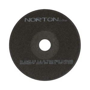 25 x Norton Trennscheibe gerade 41 | 125x1,6x20 57A 60 PB25 - Bild 1 von 4