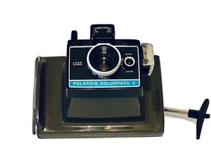 Grüne Vintage Polaroid Colorpack II analoge Sofortbildkamera Made in USA getestet. - Bild 1 von 8