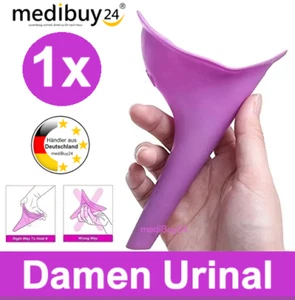 Damen Urinal Frauen Toilette Urinierhilfe Camping Outdoor Urin WC Urinella Reise - Bild 1 von 7
