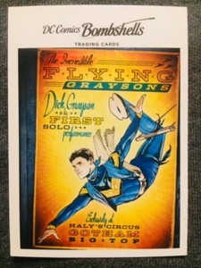 2017 Cryptozoic DC Comics Bombshells #A17 Dick Grayson October 2015 Volume 1 #11