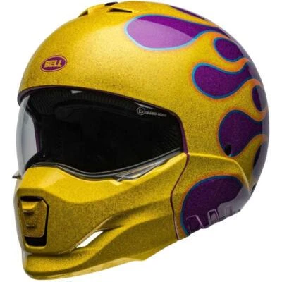 Bell Broozer Helmet Convertible Open Full Face Quick Release DOT ECE XS-2XL - Image 1 of 4