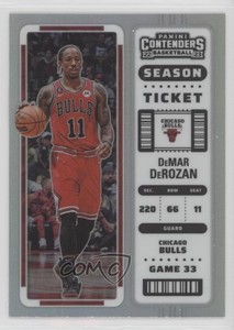 2022-23 Panini Contenders Season Ticket Premium Edition DeMar DeRozan #43