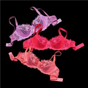 Sujetador Victoria's Secret Dream Angels Wicked Balconet Elevación sin forrar rosa neón - Imagen 1 de 23