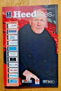 GATESHEAD V STOCKSBRIDGE PARK STEELS 2015-16 F.A. TROPHY PROGRAMME & TICKET - Picture 1 of 1