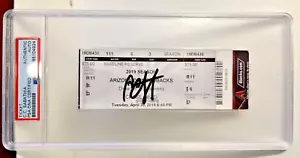 C.C. Sabathia Signed Autograph FULL 3000K Ticket Stub 4/30/19 MLB PSA DNA - Picture 1 of 3