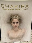 Shakira El dorado World Tour Merch Official Blanket Cobija (Rare)