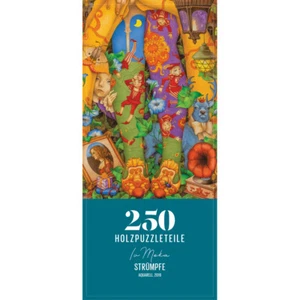 DaVICI Puzzle - Strümpfe Holzpuzzle in hochwertiger Box mit individuellen Teilen - Bild 1 von 8