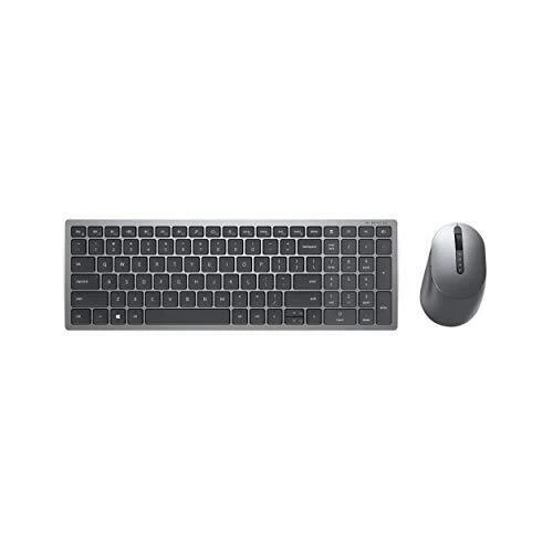 Dell KM7120W Wireless Tastatur und Maus Set - Schwarz/Silber (KM7120W-GY-GER)