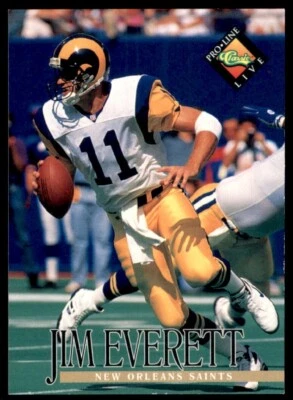 1994 Classic Pro Line Live #99 Jim Everett - Image 1 of 2