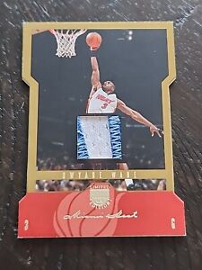 2005 Skybox LE Gold Jersey Proof Patch /50 Dwyane Wade #4 Patch