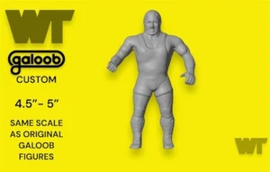 AL SNOW WCW Galoob Style CUSTOM WWF Unpainted WWE *READ* - Picture 1 of 1