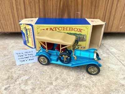 MATCHBOX LESNEY YESTERYEAR Y12-2 THOMAS FLYABOUT ISSUE 3 *NMIB* - Image 1 of 2