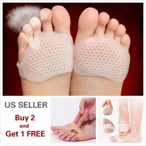 2pcs Heel Foot Pain Relief Plantar Fasciitis Insole Pads Arch Support Shoes * - Picture 1 of 9