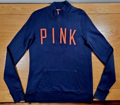 芝加哥熊轻便 1/4 拉链套衫运动衫夹克 M 女式中号 — 第 1/2 张图片